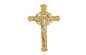 พลาสติกสีทองข้ามศพและ Crucifix DP007 30 ซม. * 17 ซม. plasticos crucifijos y cristos