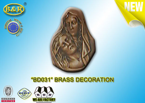 คุณภาพ  No . BD031 Brass Decoration Bronze Madonna Funera Size 13×17.5 Cm Material Copper Alloy โรงงาน