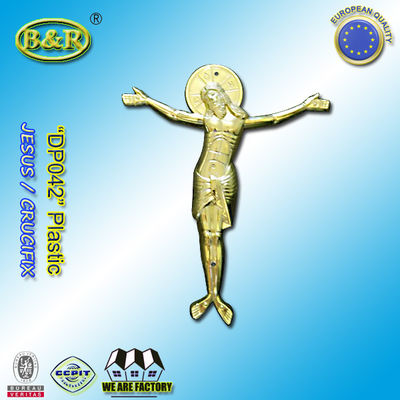 คุณภาพ  Casket Plastic Decoration Coffin Lid Jesus Ref No DP042 size 22x26.5cm plastico cristo jesus โรงงาน